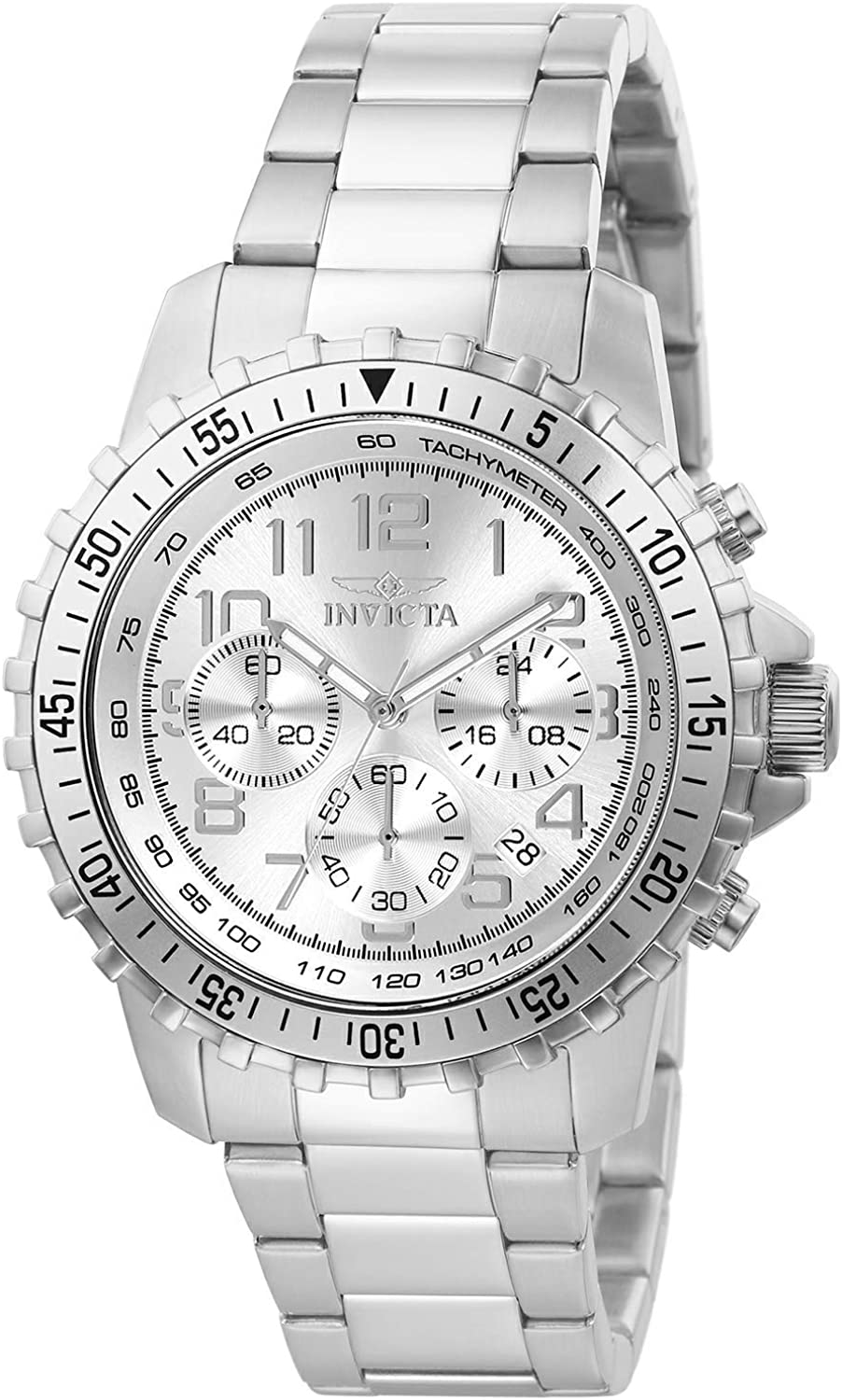 251127161954957_1 Invicta Men's Specialty Quartz Watch with Stainless Steel Band - Image 1